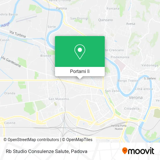 Mappa Rb Studio Consulenze Salute