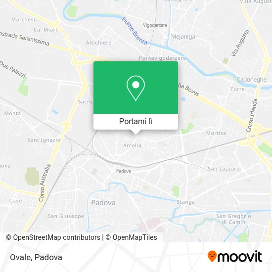 Mappa Ovale