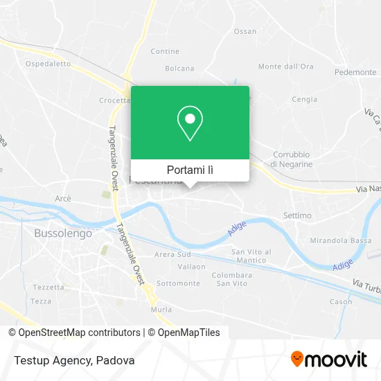 Mappa Testup Agency
