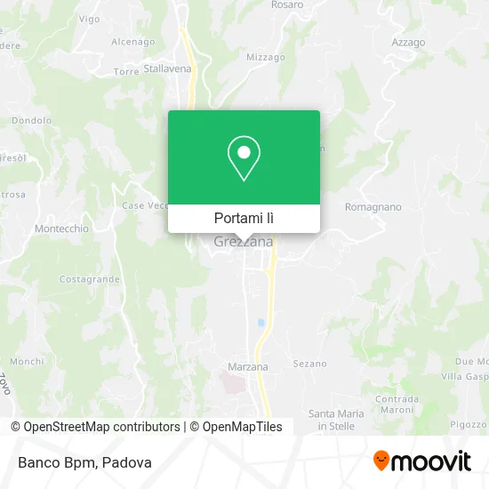 Mappa Banco Bpm