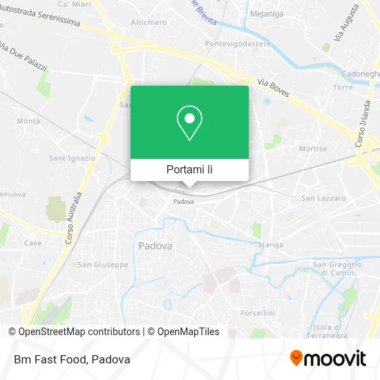 Mappa Bm Fast Food