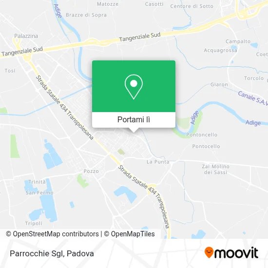 Mappa Parrocchie Sgl