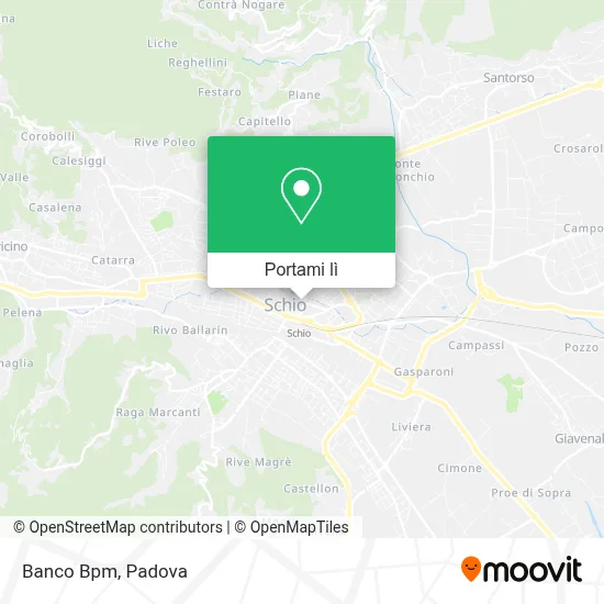 Mappa Banco Bpm