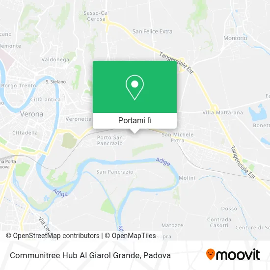 Mappa Communitree Hub Al Giarol Grande