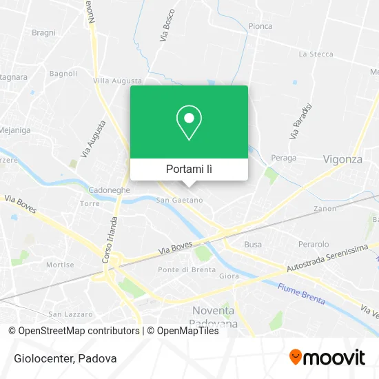 Mappa Giolocenter