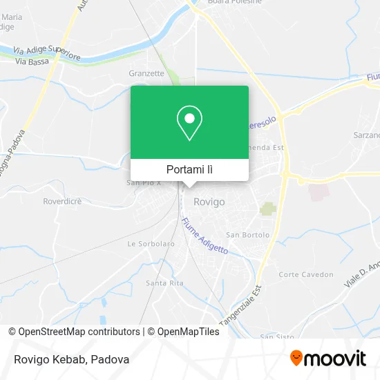 Mappa Rovigo Kebab
