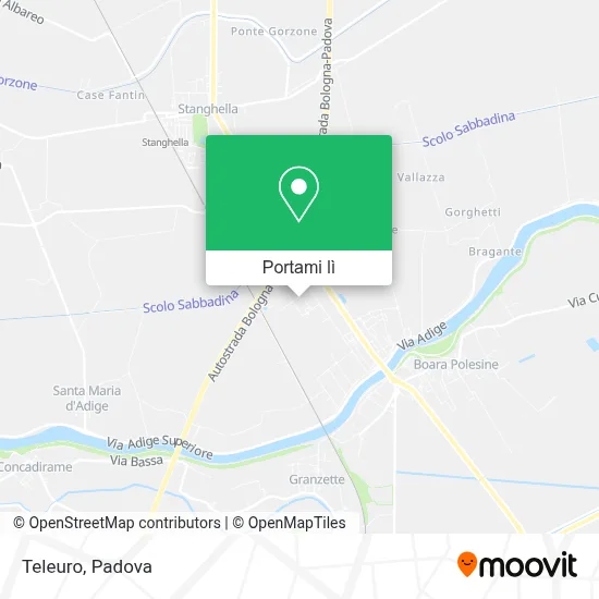 Mappa Teleuro