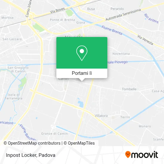 Mappa Inpost Locker
