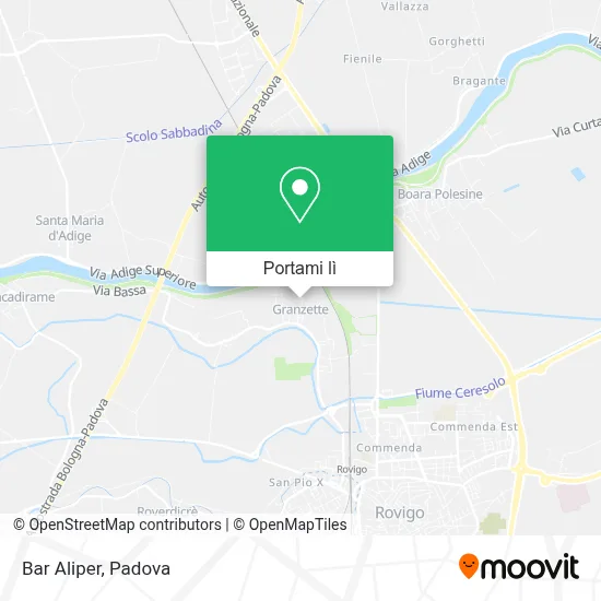 Mappa Bar Aliper