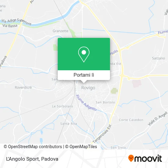 Mappa L'Angolo Sport