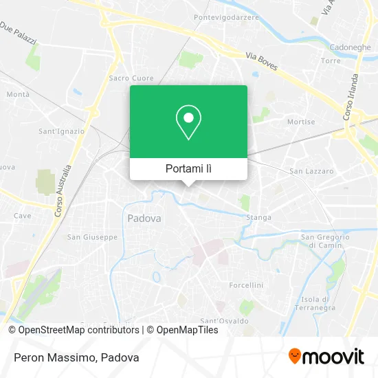 Mappa Peron Massimo