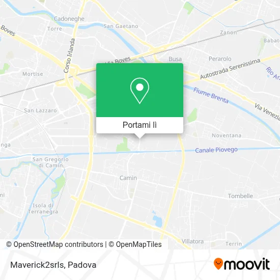 Mappa Maverick2srls