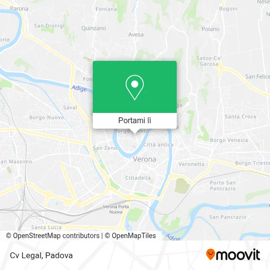 Mappa Cv Legal