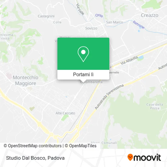 Mappa Studio Dal Bosco