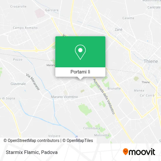 Mappa Starmix Flamic