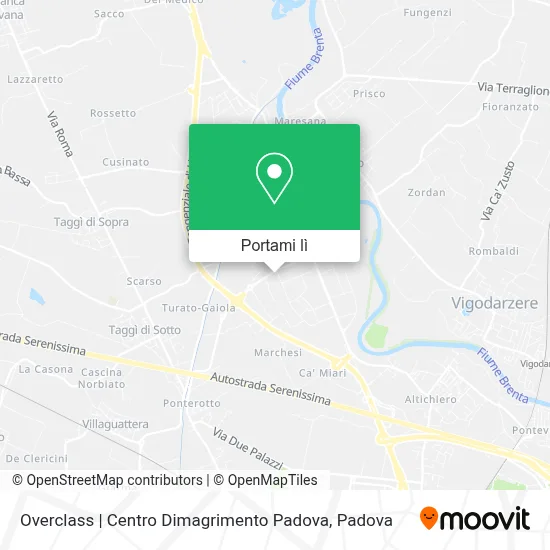 Mappa Overclass | Centro Dimagrimento Padova