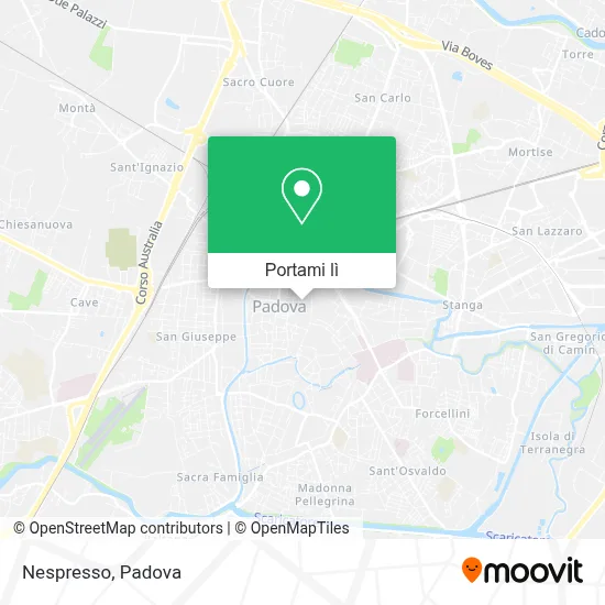 Mappa Nespresso
