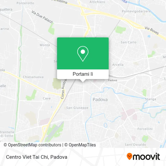 Mappa Centro Viet Tai Chi