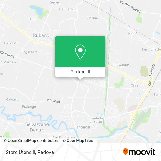 Mappa Store Utensili