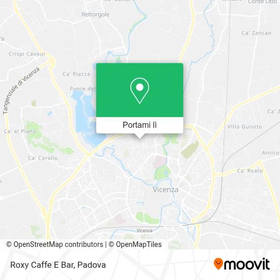 Mappa Roxy Caffe E Bar