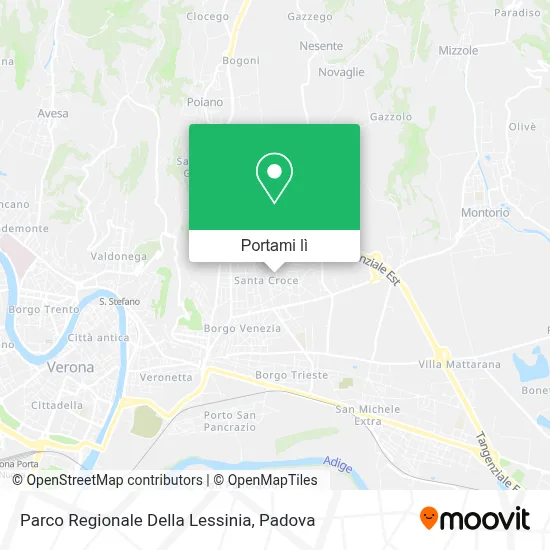 Mappa Parco Regionale Della Lessinia