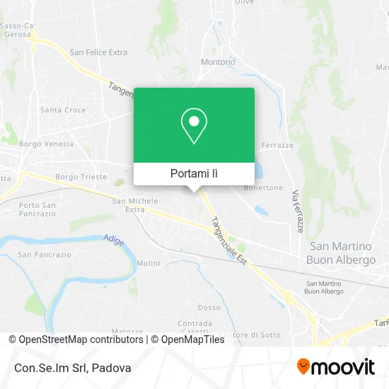 Mappa Con.Se.Im  Srl