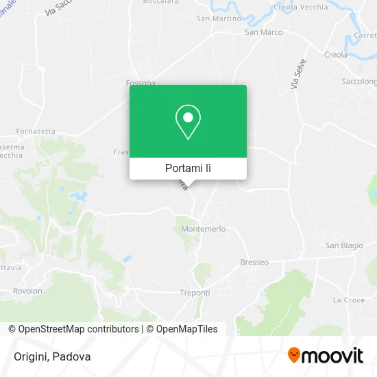 Mappa Origini