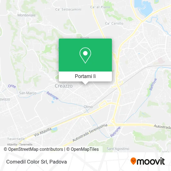 Mappa Comedil Color Srl