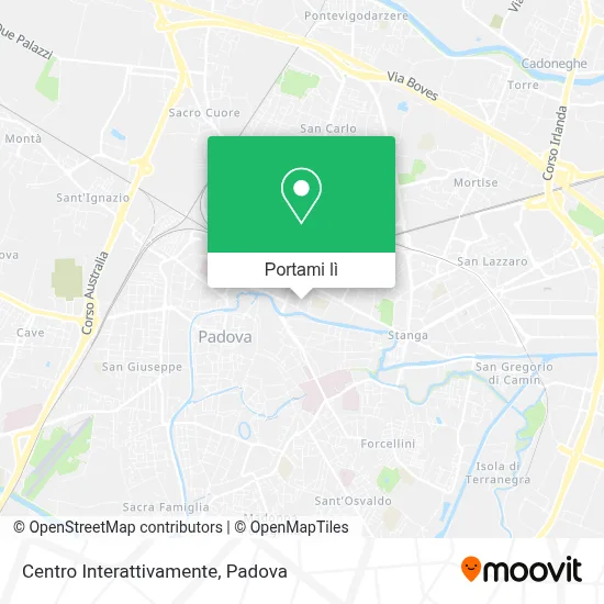 Mappa Centro Interattivamente