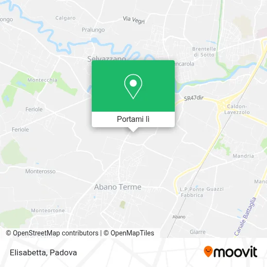 Mappa Elisabetta