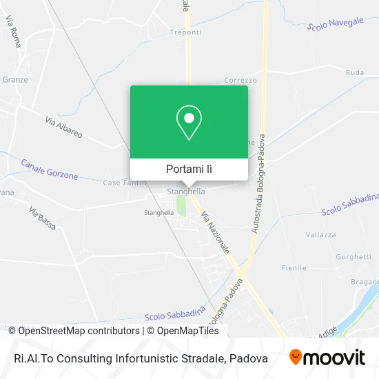 Mappa Ri.Al.To Consulting Infortunistic Stradale