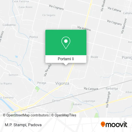 Mappa M.P. Stampi