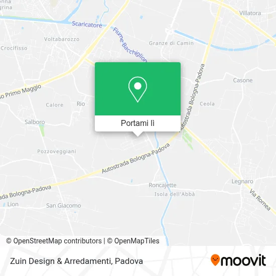 Mappa Zuin Design & Arredamenti