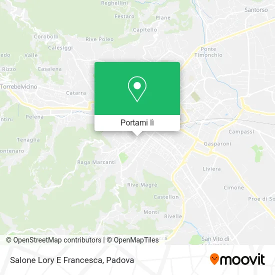 Mappa Salone Lory E Francesca