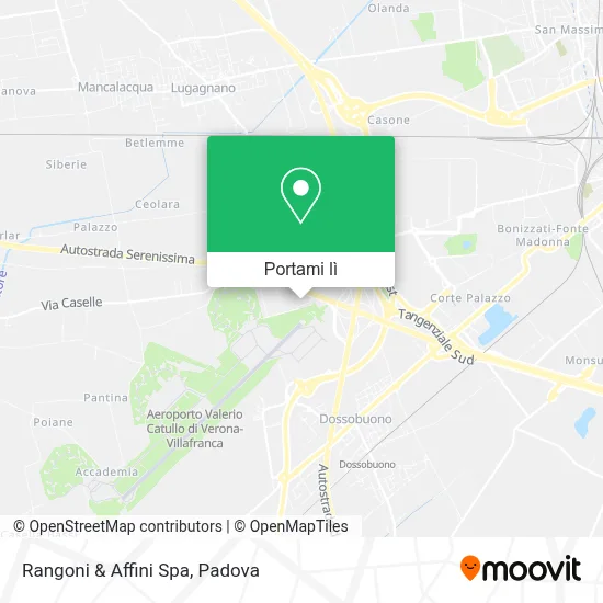 Mappa Rangoni & Affini Spa