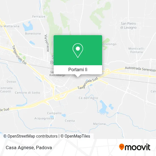 Mappa Casa Agnese