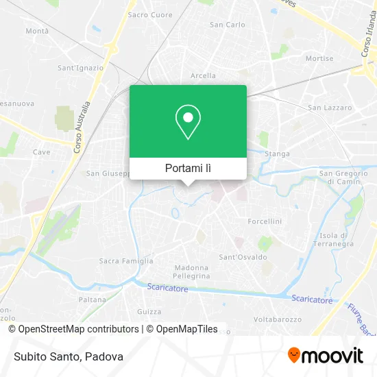 Mappa Subito Santo