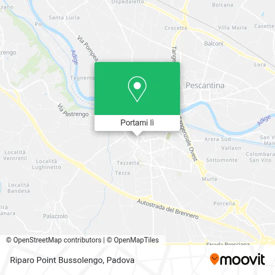 Mappa Riparo Point Bussolengo