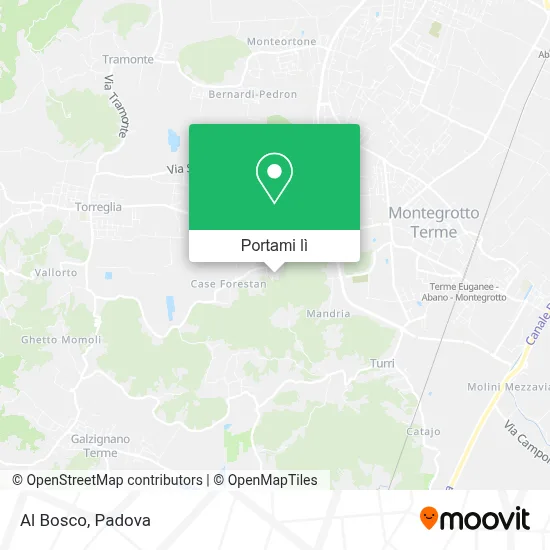 Mappa Al Bosco