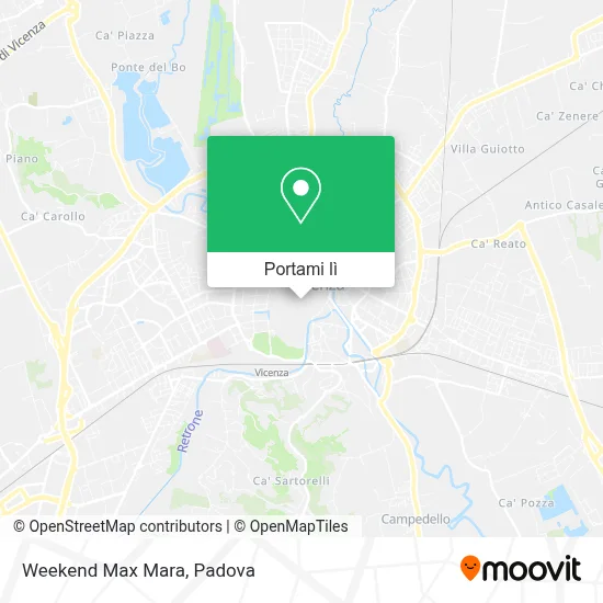 Mappa Weekend Max Mara