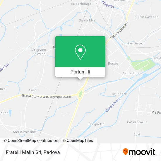 Mappa Fratelli Malin Srl