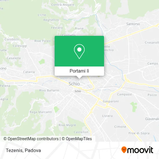 Mappa Tezenis