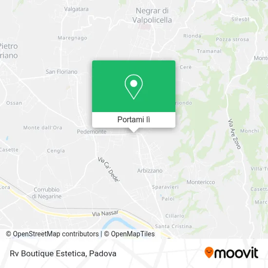 Mappa Rv Boutique Estetica
