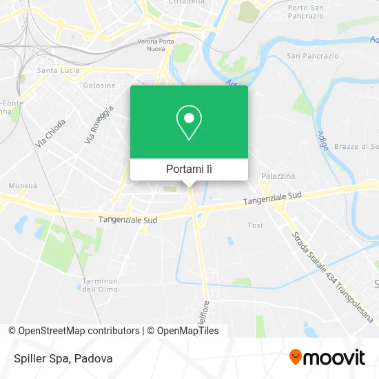 Mappa Spiller Spa