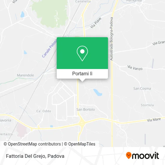Mappa Fattoria Del Grejo