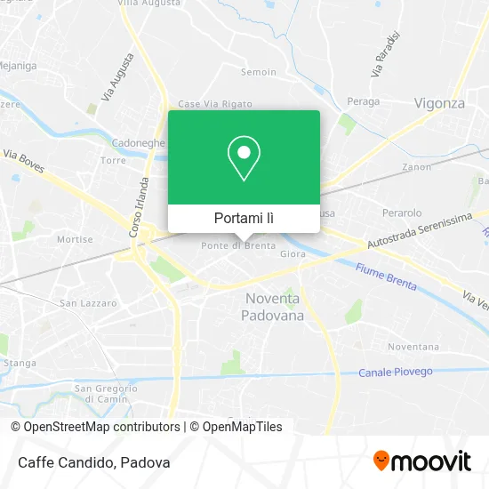 Mappa Caffe Candido