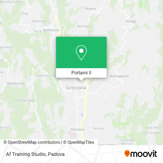 Mappa Af Training Studio