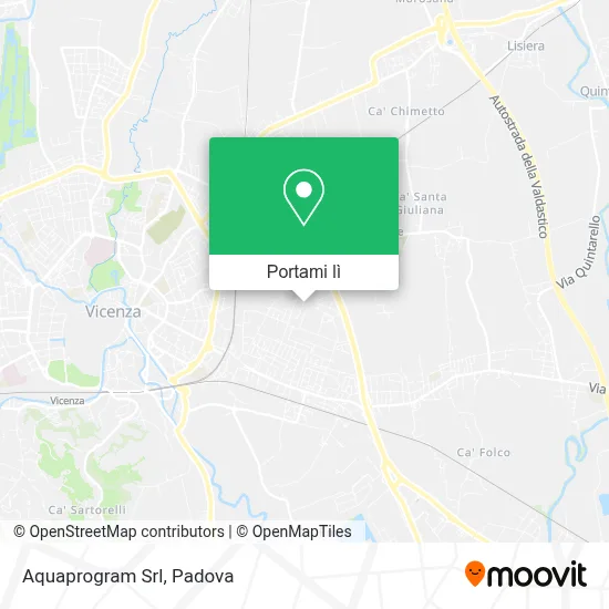 Mappa Aquaprogram Srl