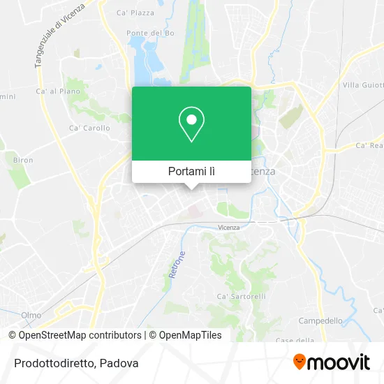 Mappa Prodottodiretto
