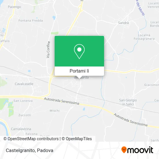 Mappa Castelgranito